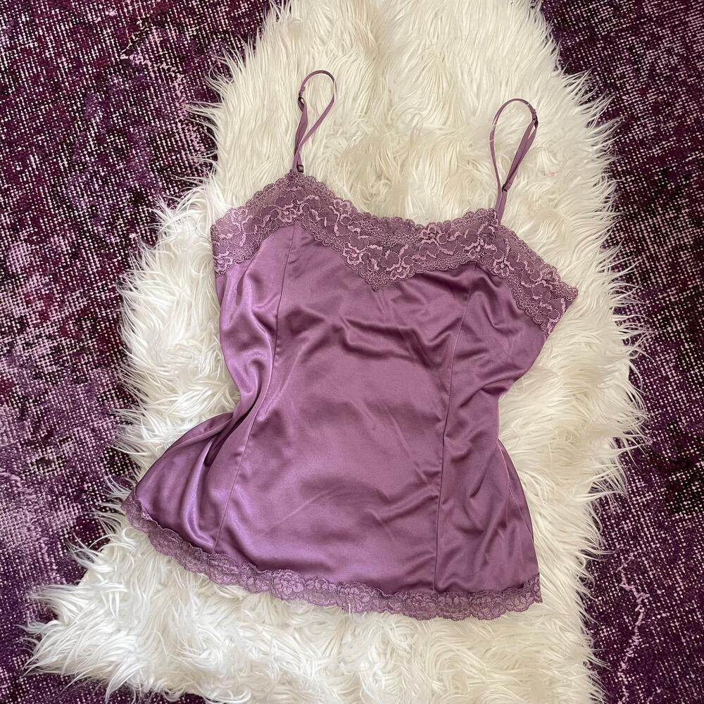 Y2K vintage 2000s purple cami tank whimsy fairy